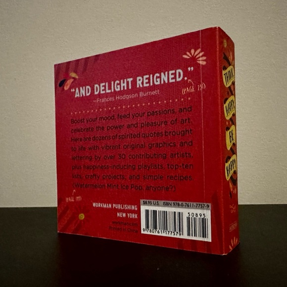 Mini Motivational Book: Think Happy, Be Happy - Picture 2 of 3